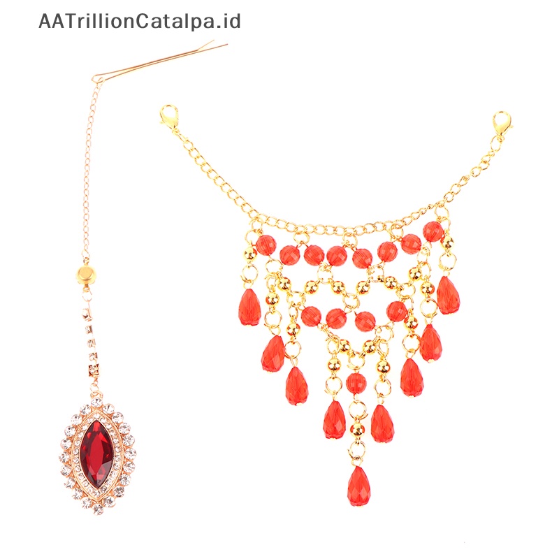[cuci Gudang] galihrillion jedaatalpa parkitair dekorasi hair band head mportan kayangan perhiasan india kepala kajiccessories belly dance alfinohemian umakuoho dalikaoin head chain hair dalika