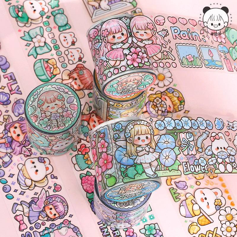 

Tirado Duo Sauce Garden Rahasia Kerajaan 2 Tangan Hewan Tape Taman Manis Bunga Gupan Guka Tangan Tangan Tangan Sticker
