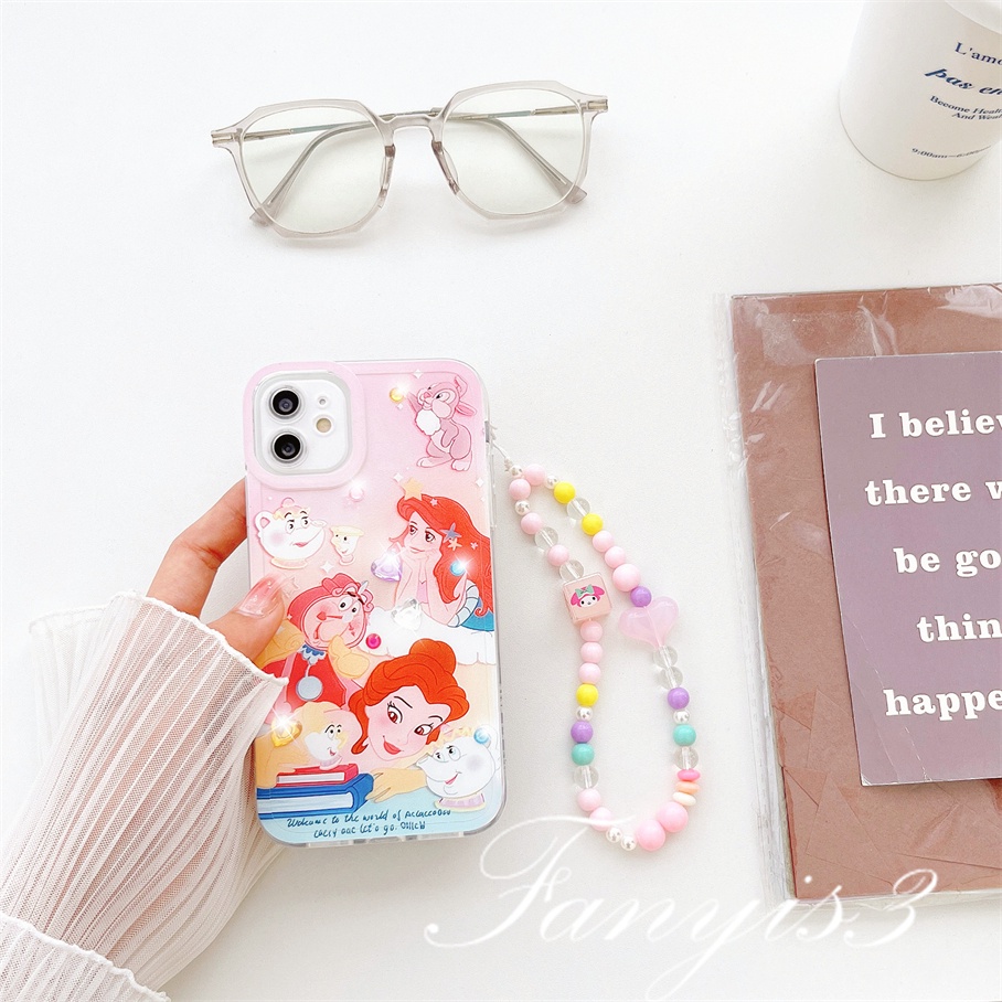 Redmi 12C 10C 10A 10 9 9A 9C 9T Note 12 11 Pro+ 11s 11 10s 10 9s 9 8 Pro Xiaomi Poco X4Pro X3 Pro X3NFC M3 M4 F3 Mi 11 Lite 10T Pro Beautiful Princess Phone Case TPU Soft Cover