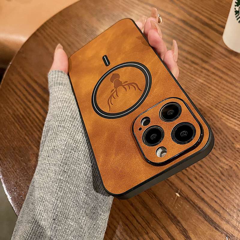 Fashion！5Colors Velour Leather Magnet Hard Case HP iP iPhone X XS XR 11 12 13 14 + Plus Pro Max FTD Casing