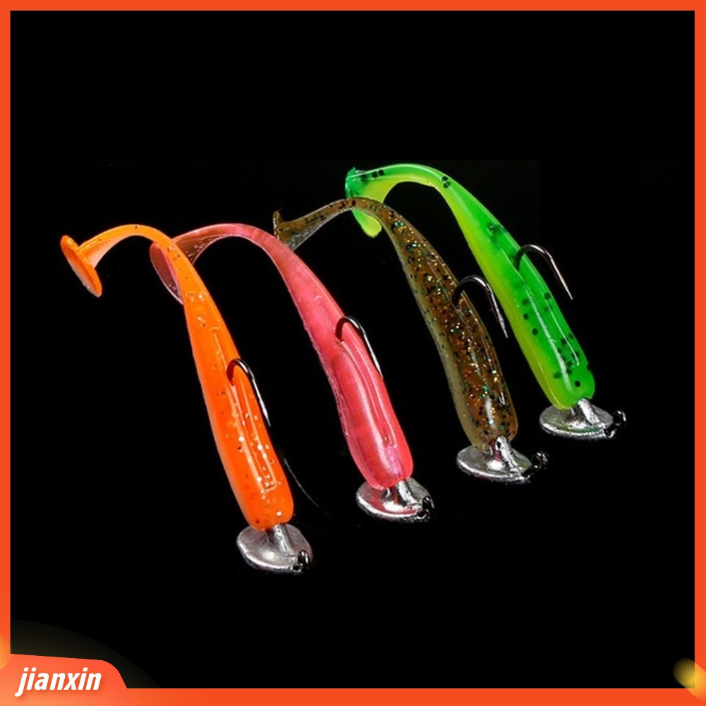 (In Stock) 5Pcs 3.5g 5g 7g 10g 14g Kuat Memimpin Jig Kepala Memancing Kait Lembut Lure Tackle Alat