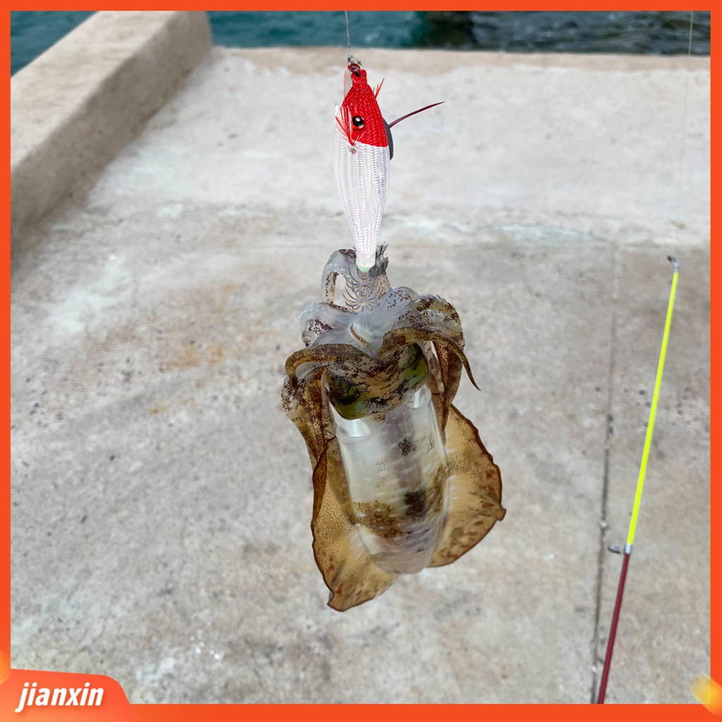 (In Stock) 78mm /10g Umpan Pancing Terang Universal Tajam Kait 3D Realistis Fisheye Simulasi Desain Memancing Umpan Plastik Buatan Tahan Lama Memancing Umpan Untuk Outdoor