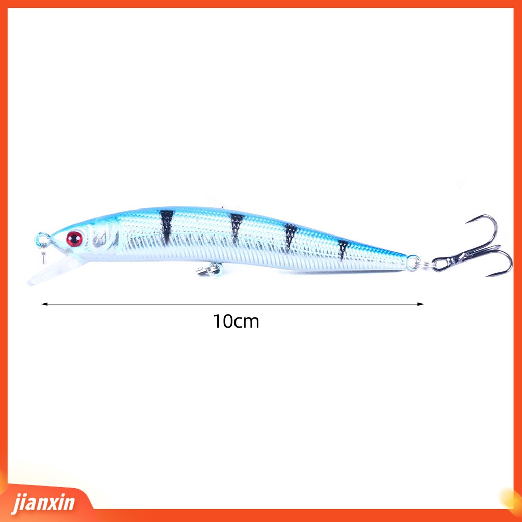 (In Stock) 10CM /8.4g Umpan Pancing Simulasi 3D Fisheyes Tangkap Ikan Semua Air Tujuan Umum Umpan Palsu Untuk Pecinta Memancing