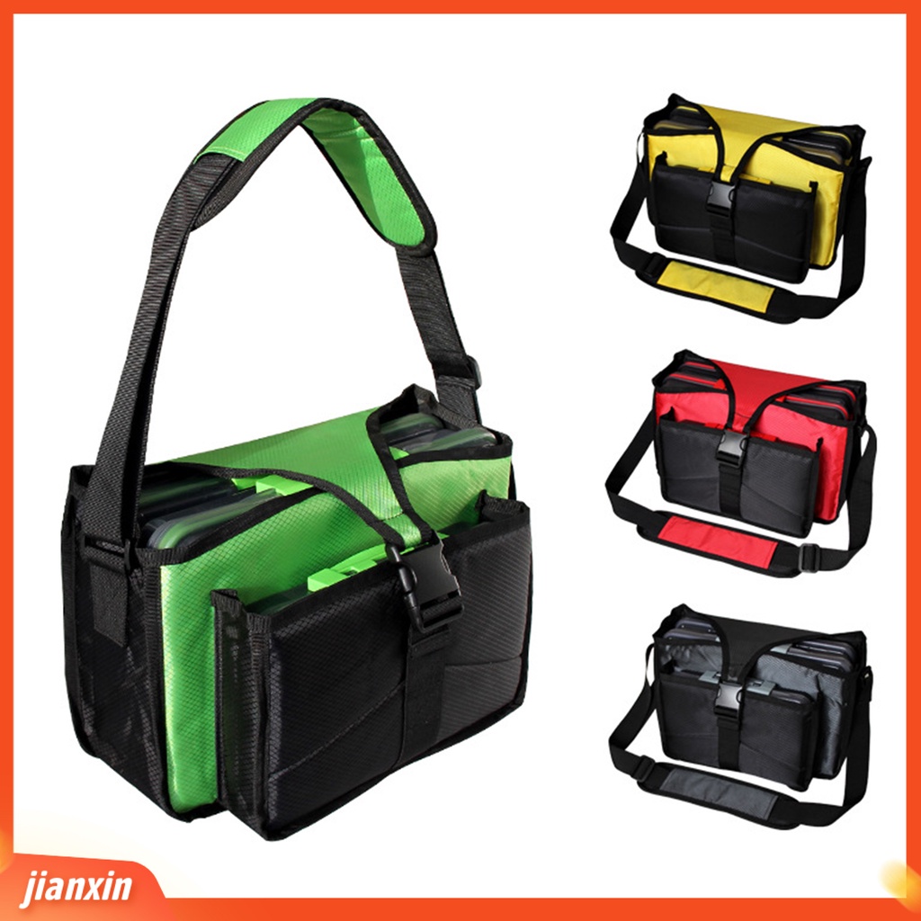 (In Stock) Tas Memancing Portabel Dua Metode Membawa Anti Gores Indah Berguna Tas Selempang Untuk Angling