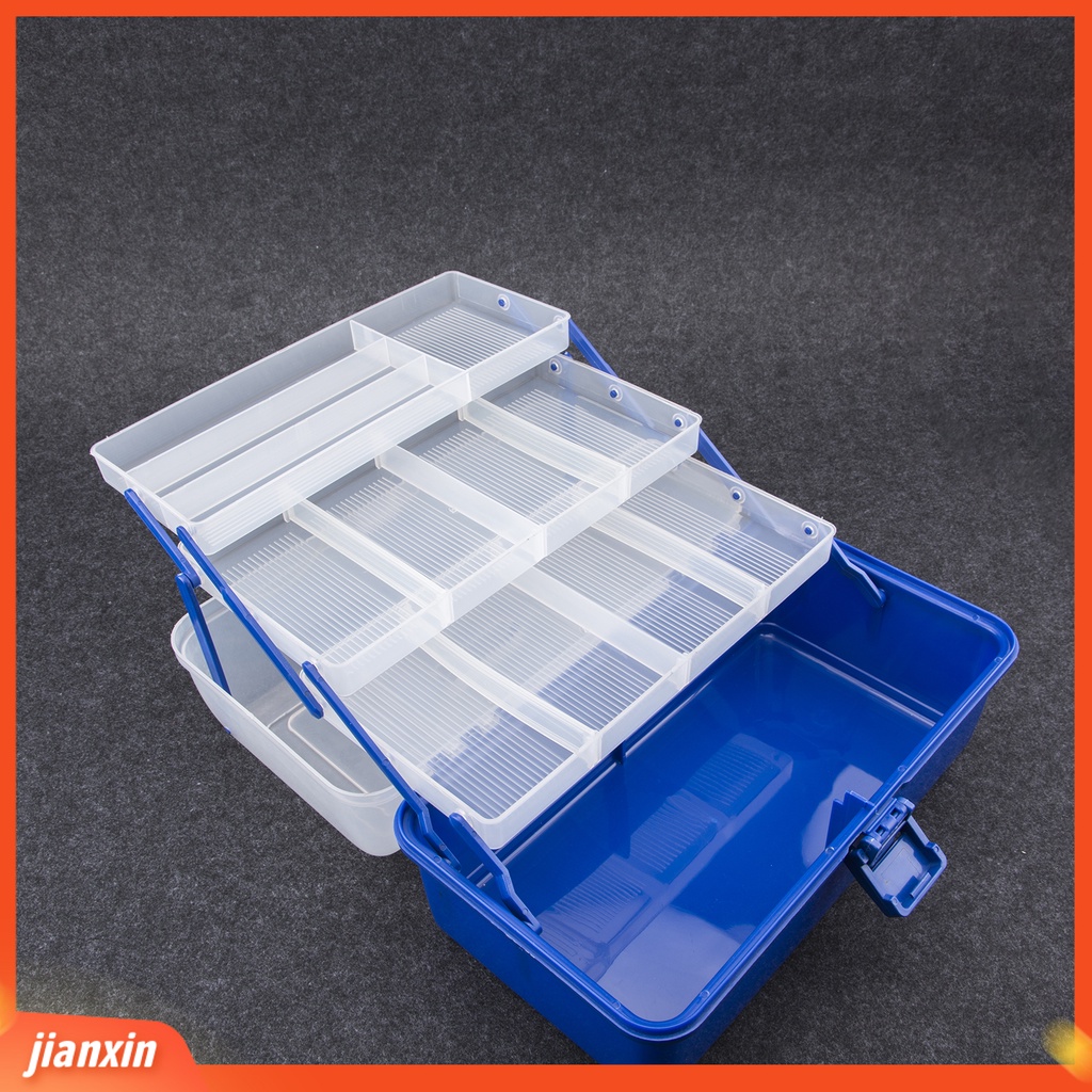 (In Stock) Kotak Penyimpanan Umpan Umpan Umpan Pancing 3per4lapis Portabel Fishhook Fishline Pelindung Case