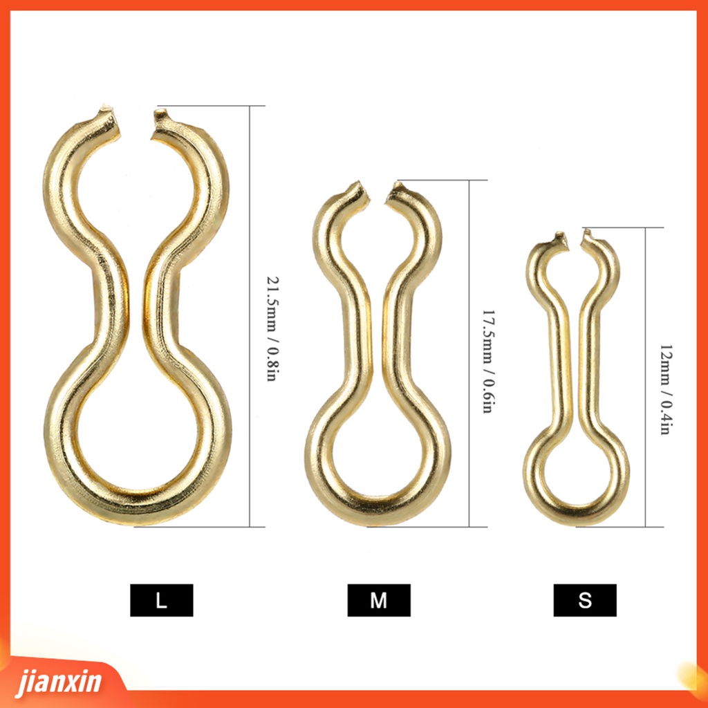 (In Stock) 100Pcs /Set Sinker Kawat Mata Sederhana Tahan Korosi Baja Emas Paduan Pemberat Memancing