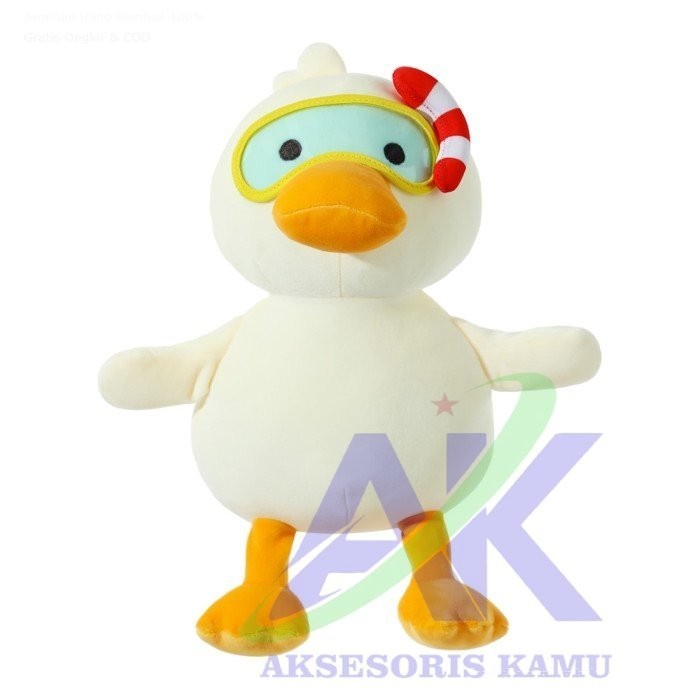 MINISO Boneka Bebek Lucu Mainan Anak Lembut Boneka Binatang Duck Doll