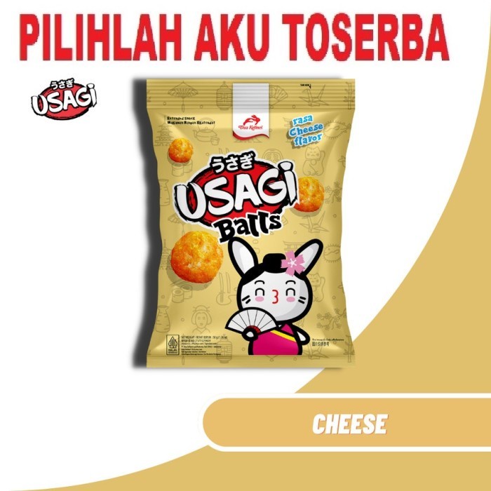 USAGI BALLS CHEESE KEJU - ( HARGA 1 DUS isi 30 )