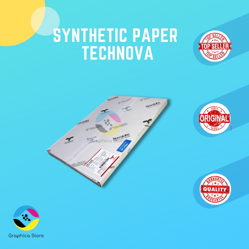 

TECHNOVA - LMO 275 DS PET Film White - synthetic paper