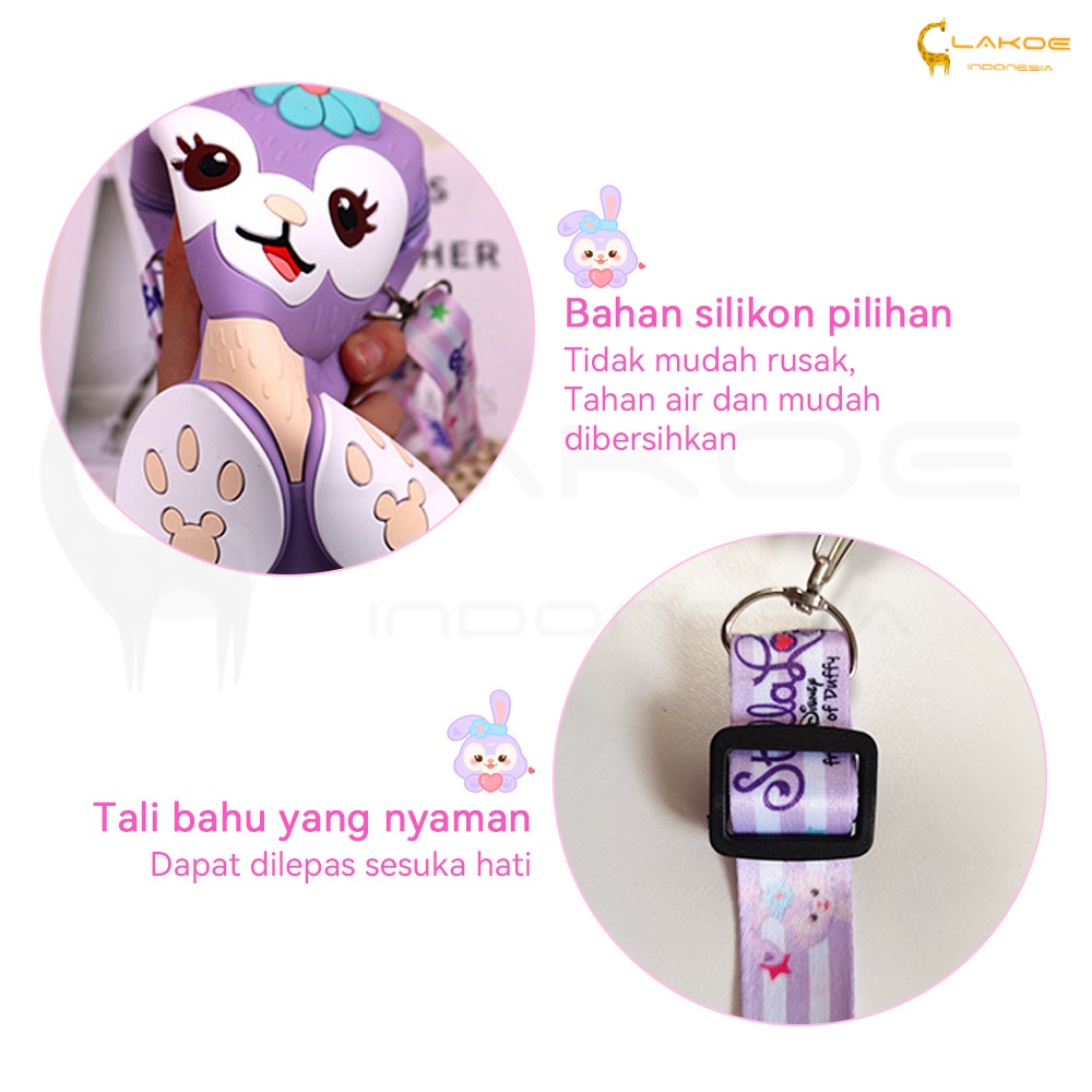 Lakoe Tas Selempang Bahu Mini Slingbag /Tas selempang Anak / Sling Bag Lucu Hardcase Fashion