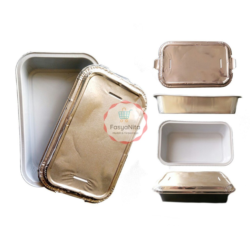 KOTAK ALUMINIUM FOIL AX350 TUTUP - ALU TRAY - ALUFO LUNCH BOX TUTUP - KOTAK MAKAN ALUMINIUM FOIL