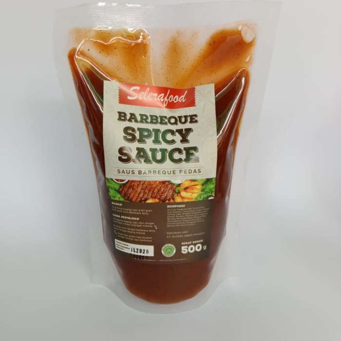 

✨Ready Stok✨ - #PAKET 2 Saus BBQ Spicy Selerafood isi 4 pack berat 500 gr/pack- 1.2.23