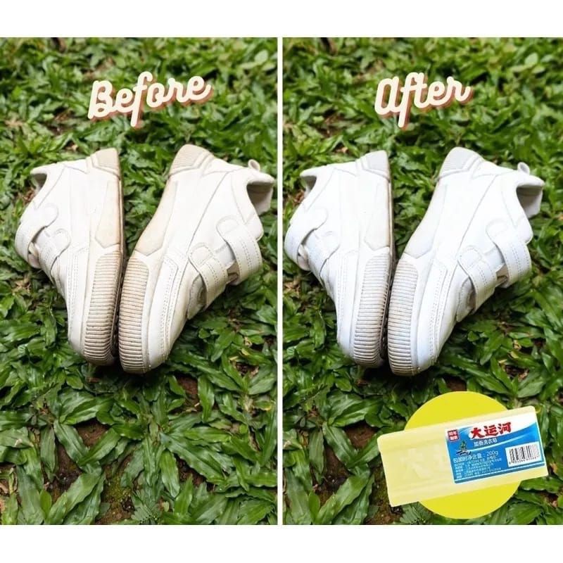 PAKET ISI 5 BUAH SABUN VIRAL AJAIB PENGHILANG NODA PAKAIAN DAN SEPATU SERBAGUNA