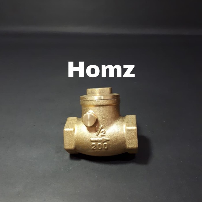 ZIKOSTORE - Check Valve 1/2" inch Kuningan ONDA / Klep Tabok 1/2 in merk ONDA