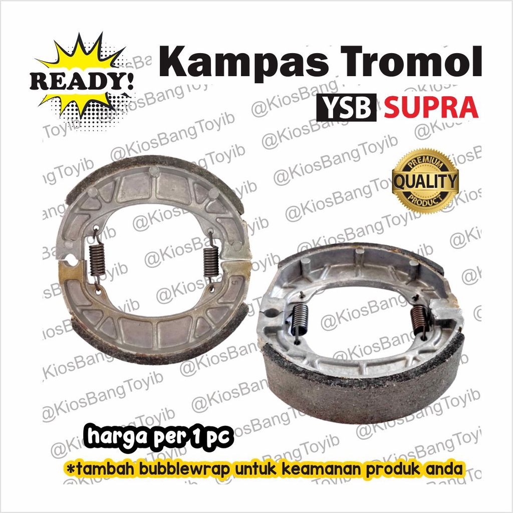 Kampas Tromol Rem Belakang Honda SUPRA GRAND KARISMA REVO ABS (YSB)