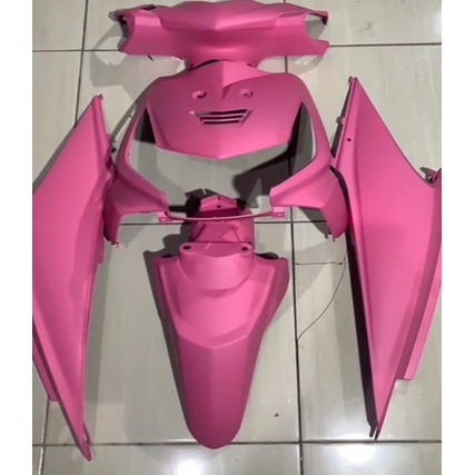 BODY HALUS HONDA BEAT KARBU TAHUN 2009 PINK DOFF WARNA CUSTOM WARNA VARIASI