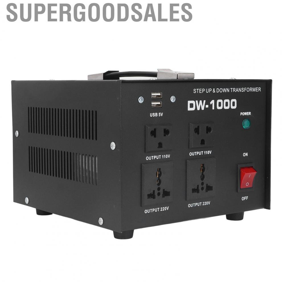 Supergoodsales Power Regulator  Space Saving 1000W Toroidal Core Shape AC Transformer for Building