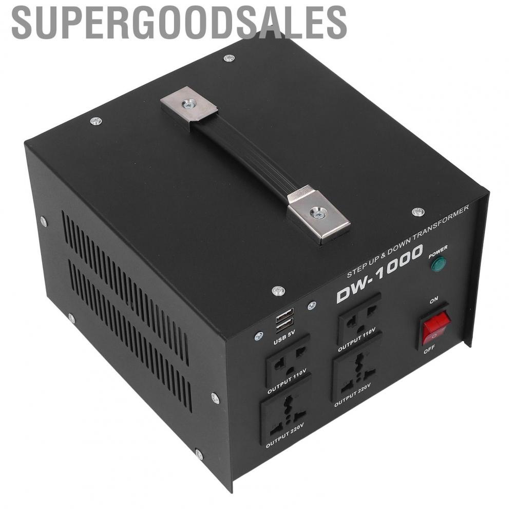 Supergoodsales Power Regulator  Space Saving 1000W Toroidal Core Shape AC Transformer for Building