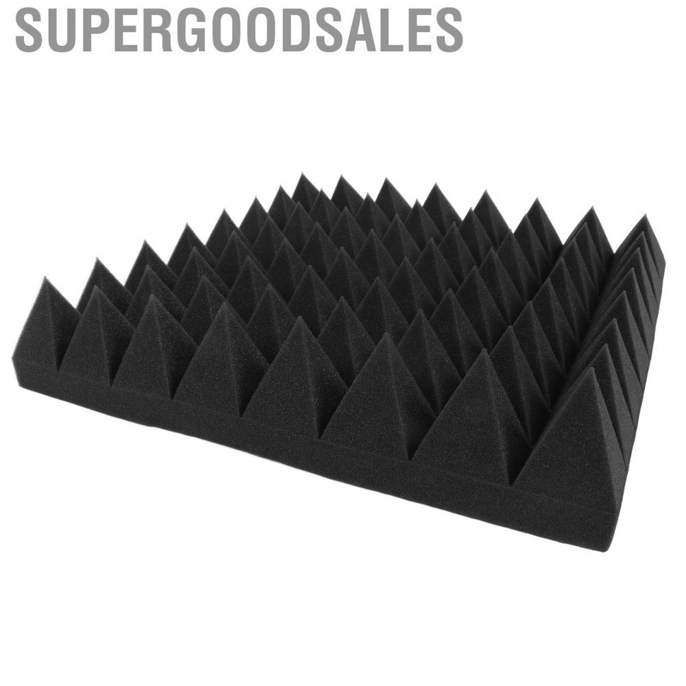 Supergoodsales Acoustic Foam Panel  Pyramid Easy To Install Thickened for Game Room