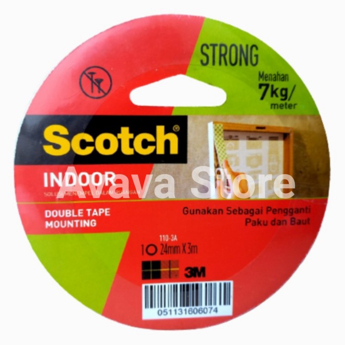 

Double tape 3M scotch indoor mounting 24mm x 3m