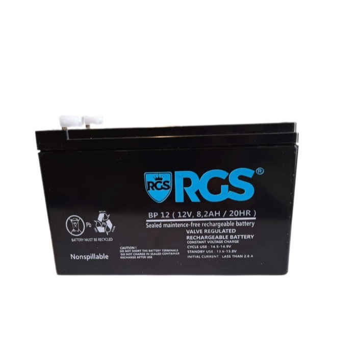Baterai UPS RGS 12v 8,2ah /Battery UPS 12v 8,2ah apc ica prolink
