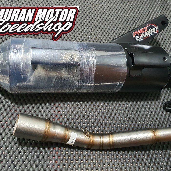 KNALPOT PRO LINER GENIO 110 FI STANDAR RACING ORIGINAL