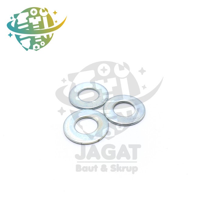 Ring Plat Stainless Steel M8 Flat Washer