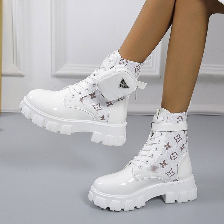 Gratong [Lc] 1540 Sepatu Wanita Heels Hak 1540 Boot Lv Trendy Heels 5Cm Elegan Cantik Pesta Kerja