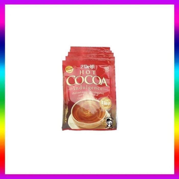 

DELFI Hot Cocoa Indulgence Renceng 5pcs x @25gr coklat