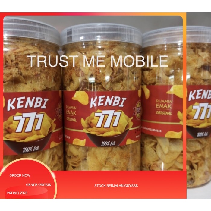 

Kenbi 777 Keripik Kentang Ebi