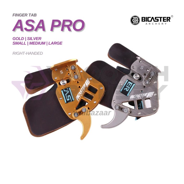 BICASTER ASA PRO FINGER TAB CORDOVAN LEATHER Recurve