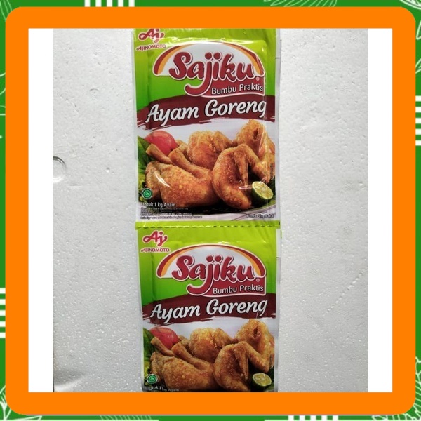

se renceng Ajinomoto sajiku nasi goreng ayam super pedas 20 gr, 2-4 porsi Bumbu praktis lezat & gurih Best Seller