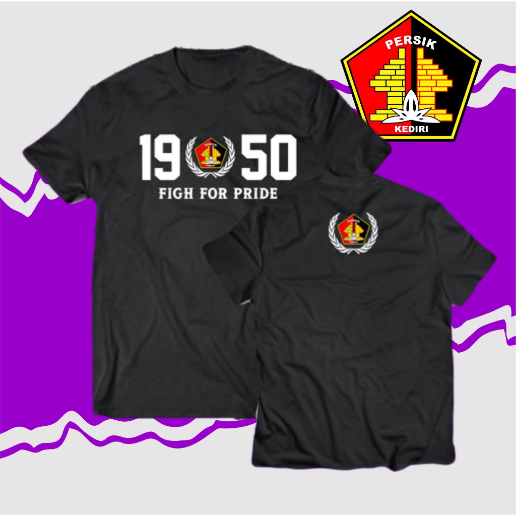 kaos Persik Kediri 1950 Football Culture Fans Pride Casual Awaydays kaos unisex storeid.com