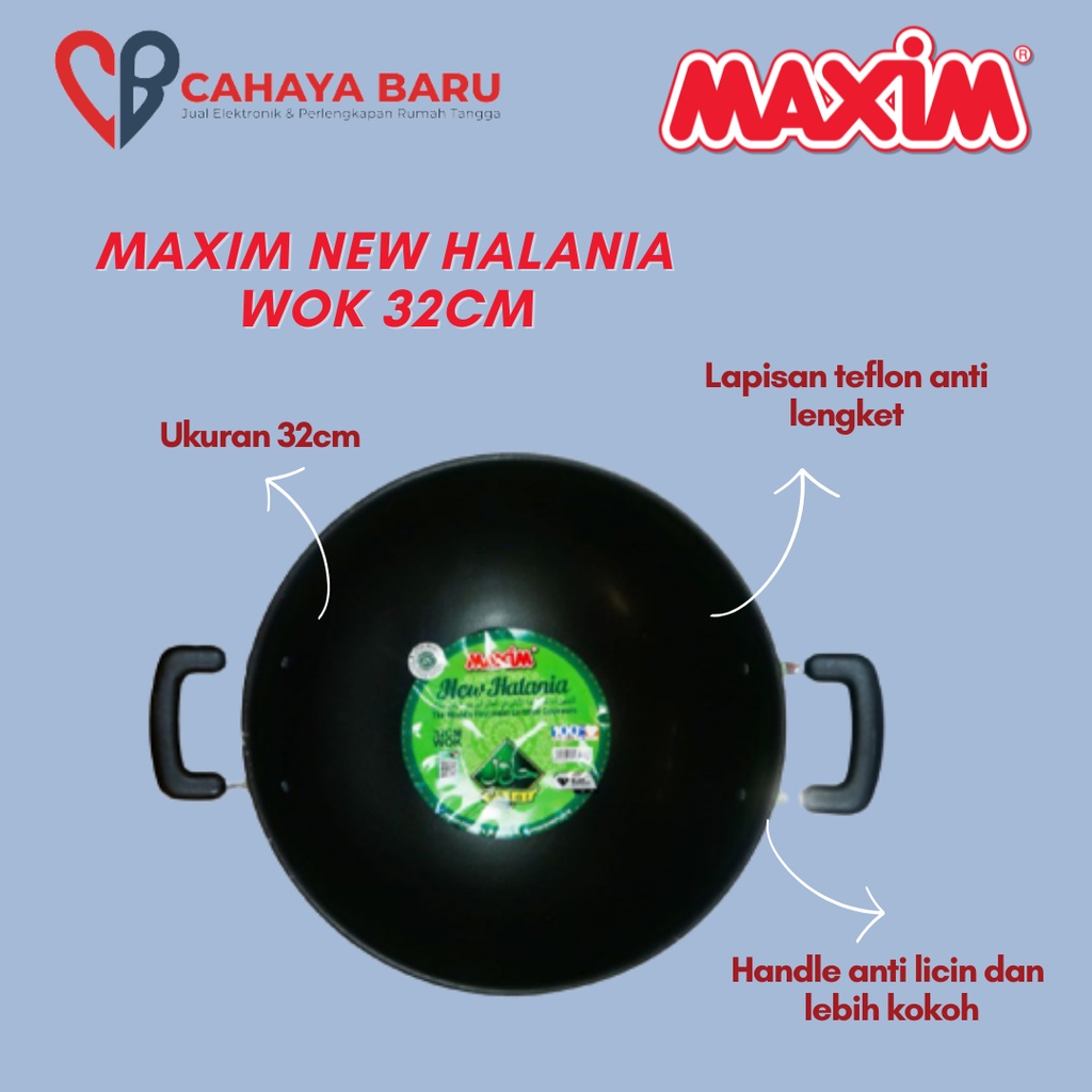 MAXIM NEW HALANIA WOK 32CM
