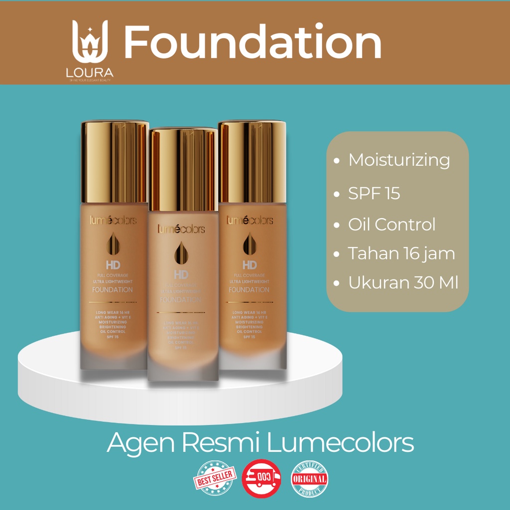 Lumecolors - Foundation - Lumecolours - Alas Bedak - Faoundation - Lume Foundation - Lumecolors Hd F