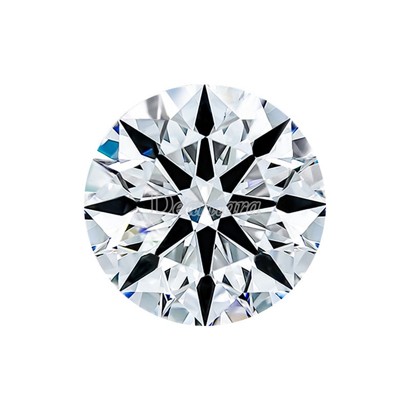 Berlian Moissanite Asli 0.7mm~3.0mm Putih D VVS 1ct Dengan Sertifikat GRA mossanite Batu Longgar Bulat 3EX Potong mossanite