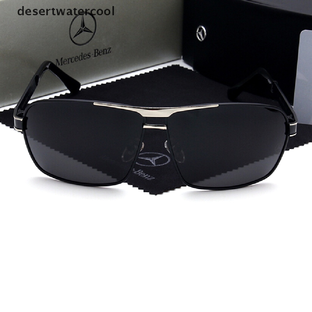 Deid Mercedes Benz Kacamata Fashion Pria Polarized Mirror Classic Metal Eyeglasses Martijn