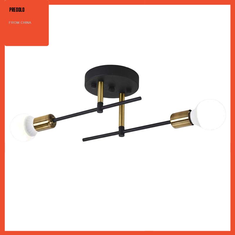 [Predolo] Nordic Lamp Lampu Gantung Industrial Lampu Hitam