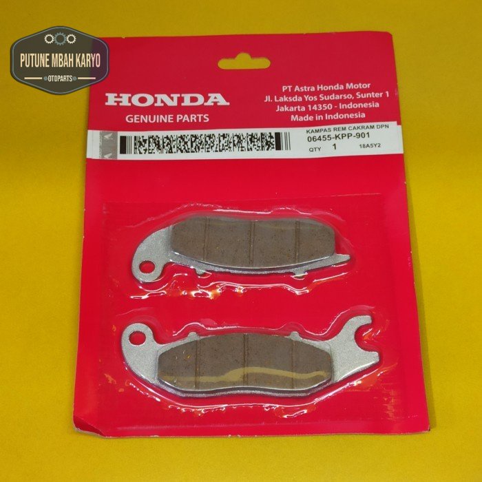 Dispad Kampas Rem Cakram Depan Motor Mega Pro Tiger KPP