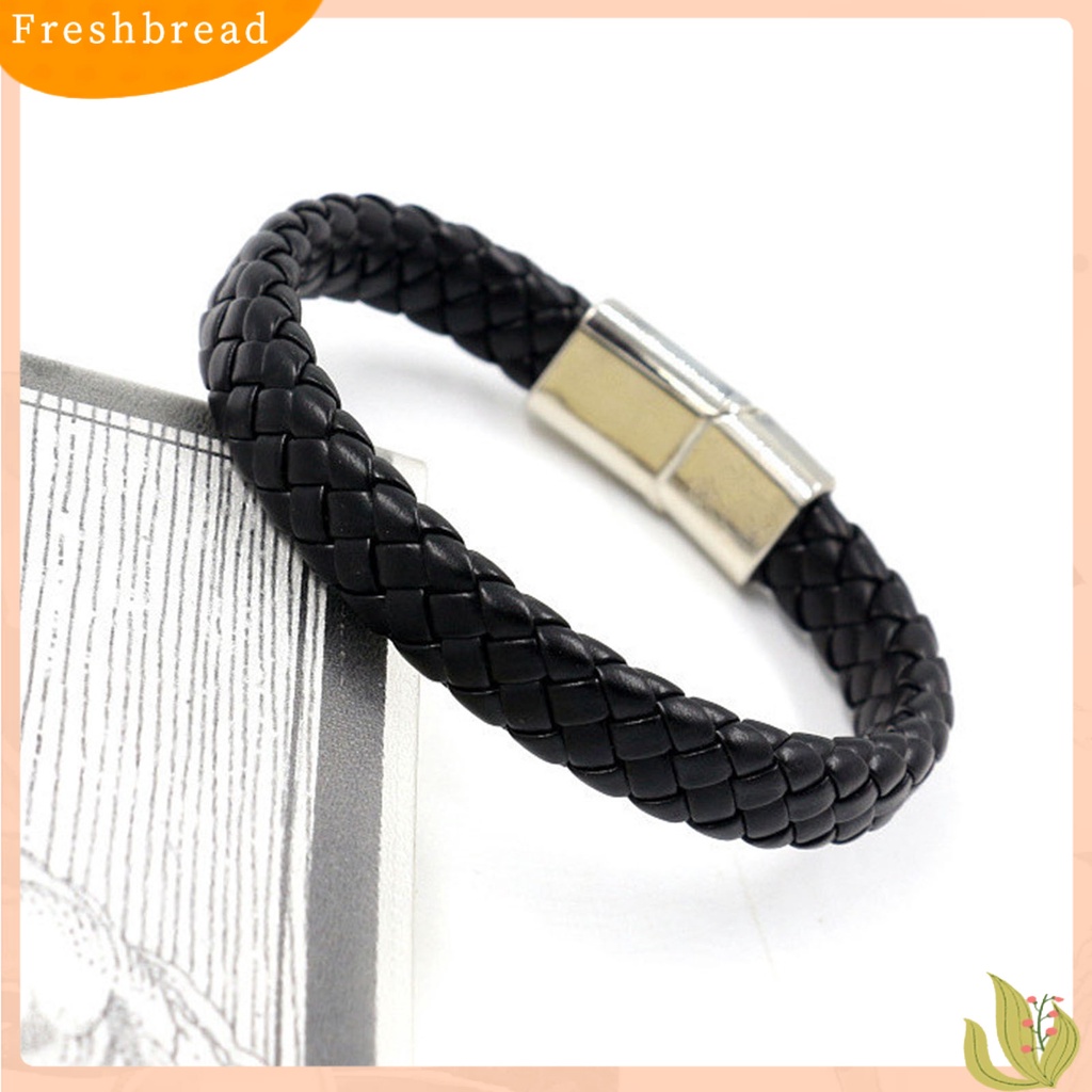 &lt; Freshbread &gt; Gelang Pria Vintage Punk Gesper ic Male Bangle Untuk Pakaian Sehari-Hari