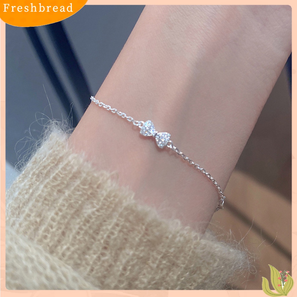 &lt; Freshbread &gt; Ladies Bracelet Lovely Copper Gelang Rantai Ikatan Simpul Best Friend Untuk Pesta