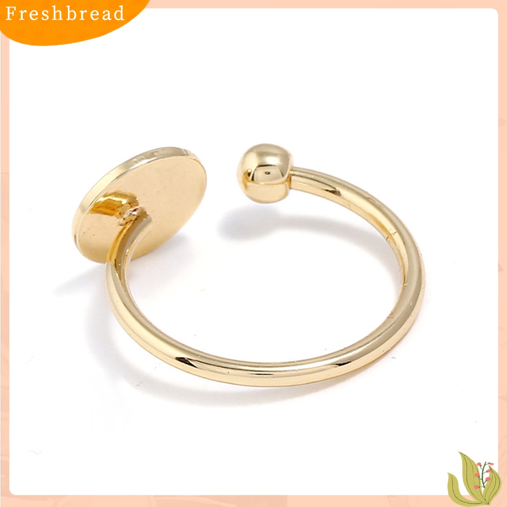 &lt; Freshbread &gt; Wanita Mode Pembukaan Jari Cincin Perhiasan Pesta Prom Pernikahan Cocktail Aksesori