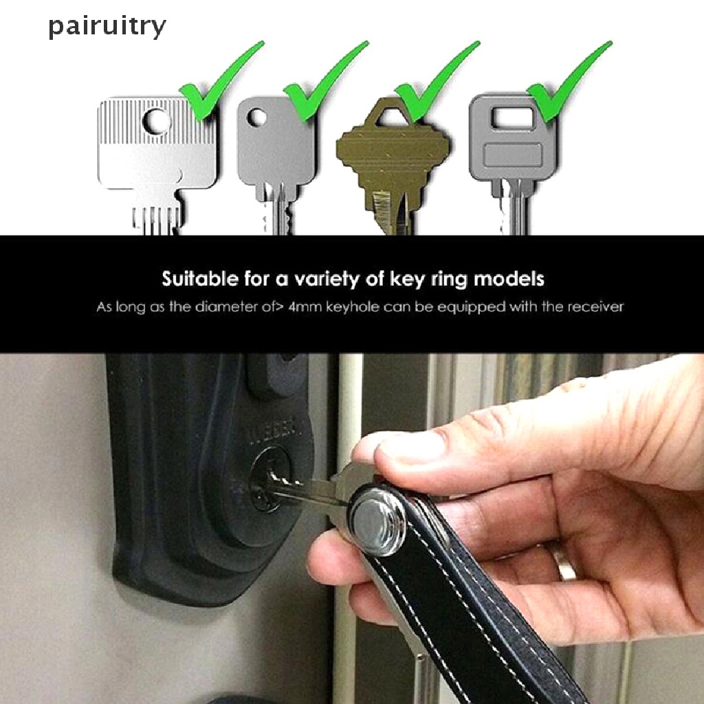 Prt Portable compact key ring smart holder keys organizer Klip Gantungan Kunci Alat Saku  Prt