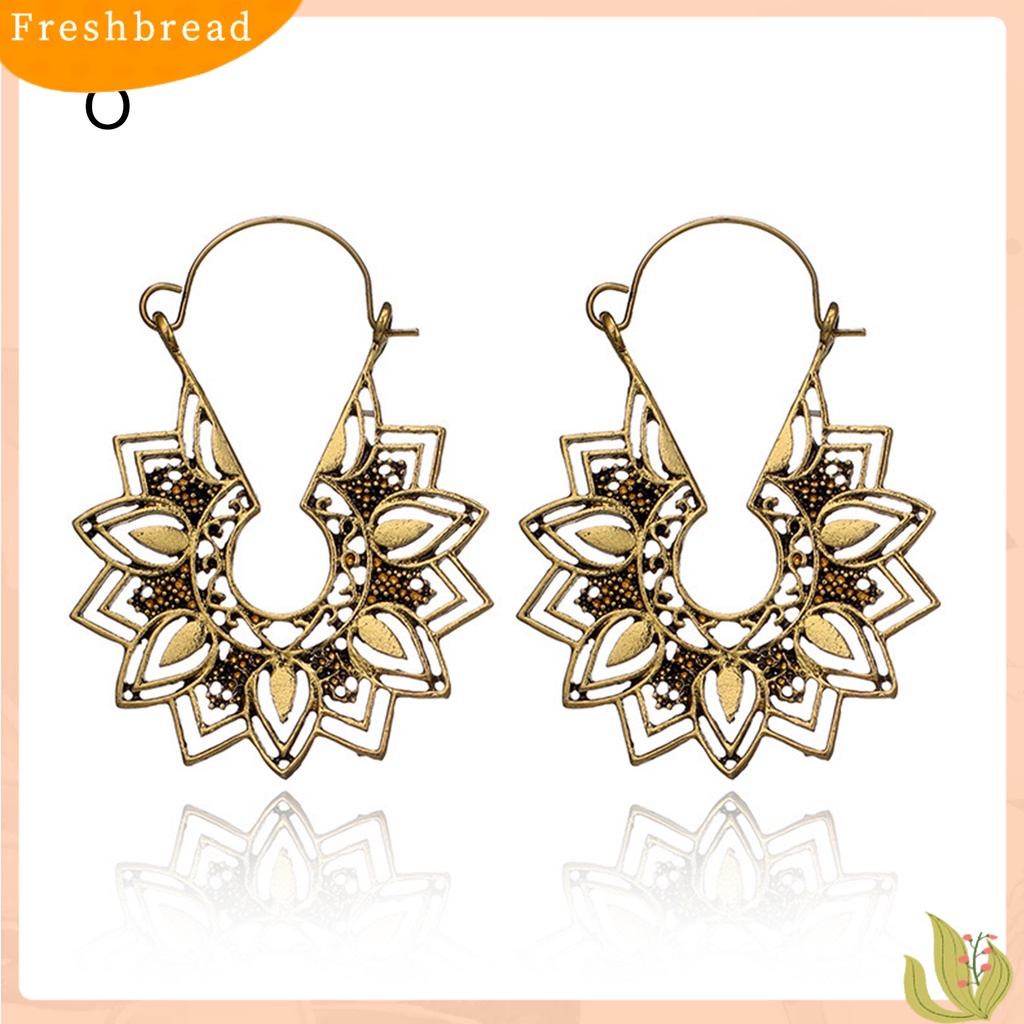 &lt; Freshbread &gt; Anting Gantung Bahan Alloy Tahan Aus Anting Menjuntai Desain Unik Untuk Pesta