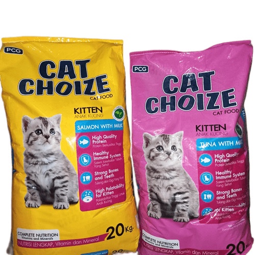 [khusus grab/gojek] CAT CHOIZE 20 KG KITTEN / Makanan Kucing Kecil // 1 karung