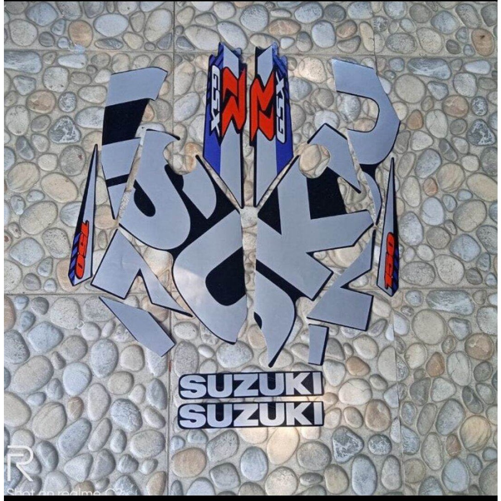 Stiker stripping Suzuki GSX 150R 2016 HITAM