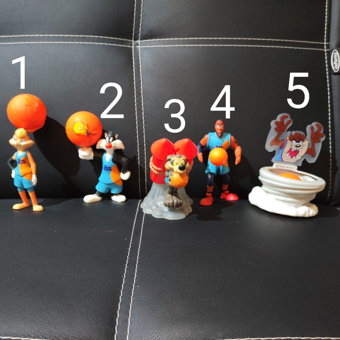 Mainan MCDONALDS HAPPY MEAL MCD SPACE JAM 2021