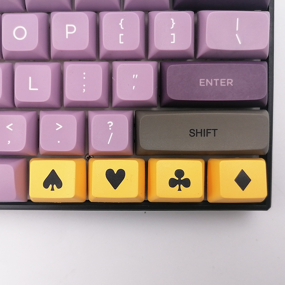 Pbt Poker Keycap Profil OEM Untuk Keyboard Mekanik CherryMx Gateron Kailh Switch