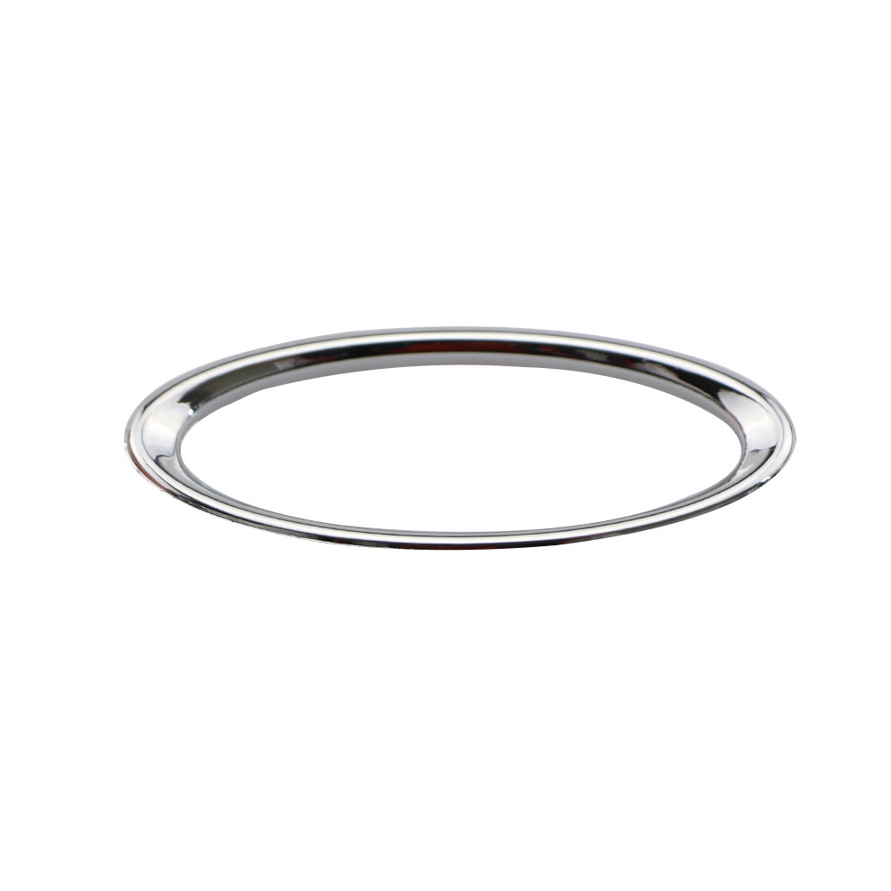 Abs Chrome Setir Mobil Lis Cover Logo Ring Circel Untuk Ford Focus2 3 Kuga Aksesoris