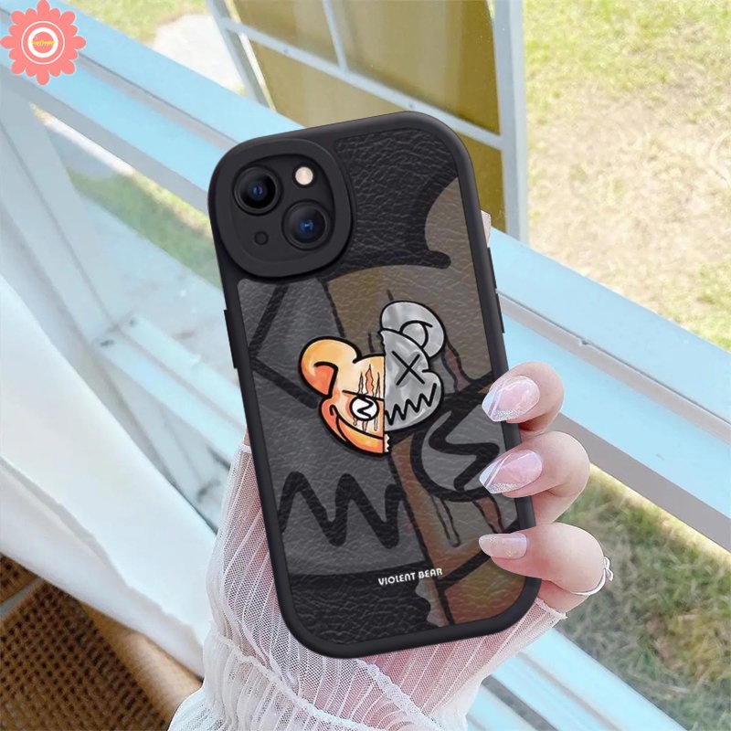 Couple Trendy Merek Violent Bear Case Untuk Samsung A04s A12 A13 A11 A53 A23 A50 A52s A32 A50s A14 A04 A73 A30s A33 A72 A02s A03 A22 A03s A52 A10s A71 A31 A51 A21s A20s A20 Tpu Case